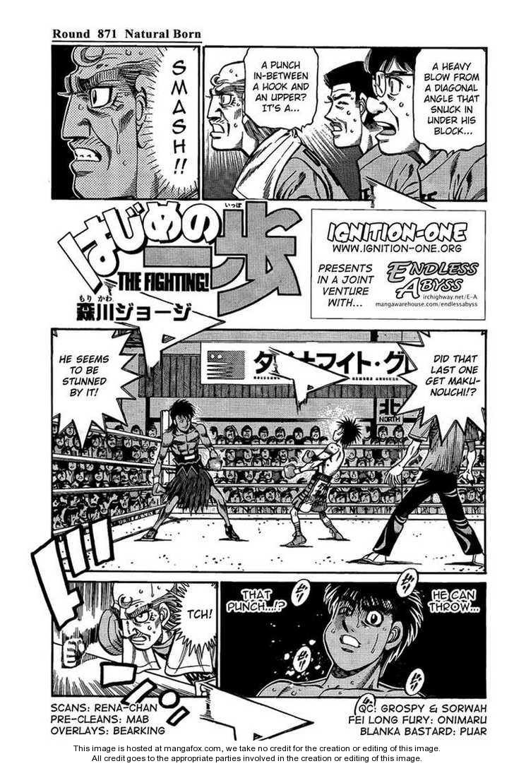 Hajime no Ippo Chapter 871 1